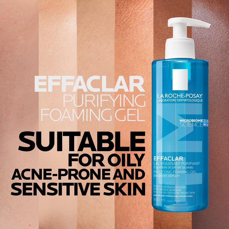 La Roche-Posay - Effaclar Purifying Foaming Gel - 400 mL