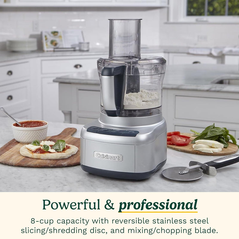 Cuisinart - Elemental 8-cup Food Processor, FP-8SVEC
