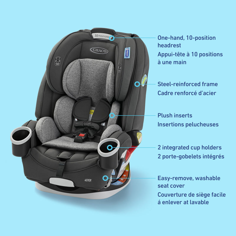 Graco - 4Ever 4-in-1 Car Seat - Lofton