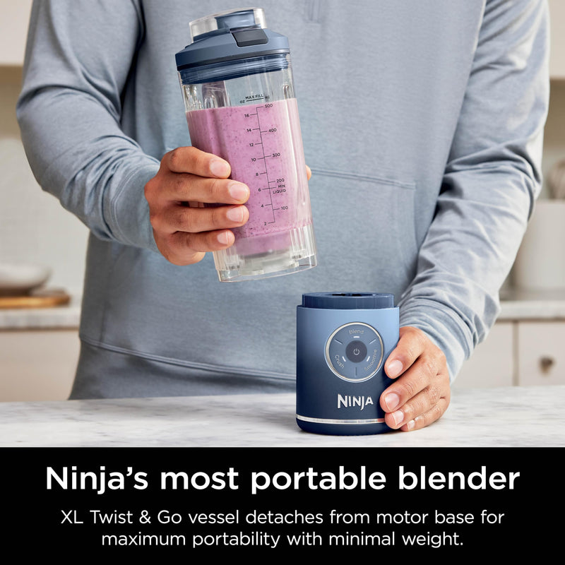 Ninja Blast Max Portable Blender BC251CNV, Navy
