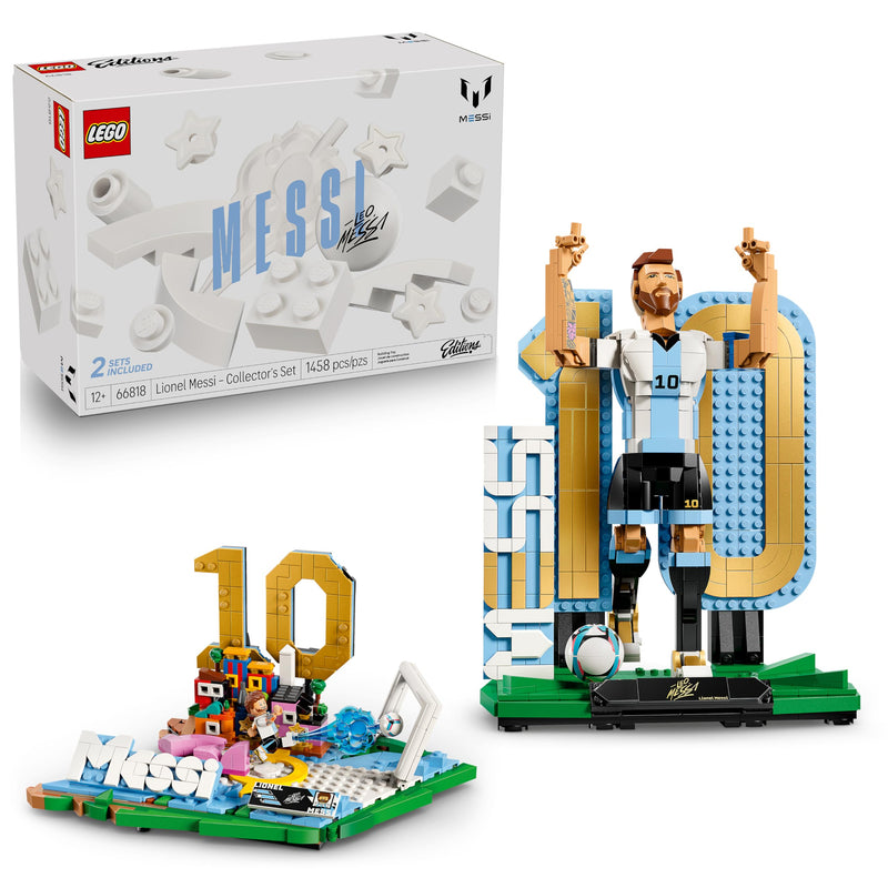 LEGO Editions Lionel Messi Collector's Set Co-Pack 66818