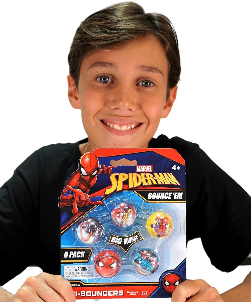 JA-RU - MARVEL - Balle rebondissante HI 5 pièces
