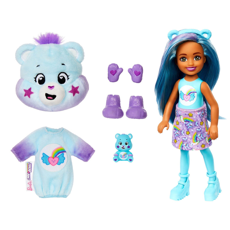 Barbie - Cutie Reveal Care Bears Chelsea Doll (Single Random Pick) - Product detail or play view 4