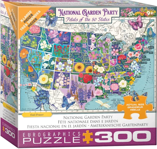 Eurographics - Puzzle de 300 pièces - Garden Party nationale