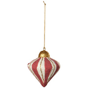Luminous Jewels Mache Christmas Tree Ornament — one possible random style; sold individually