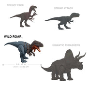 Jurassic World - Wild Roar Dinosaur Figure - Product detail or play view 3