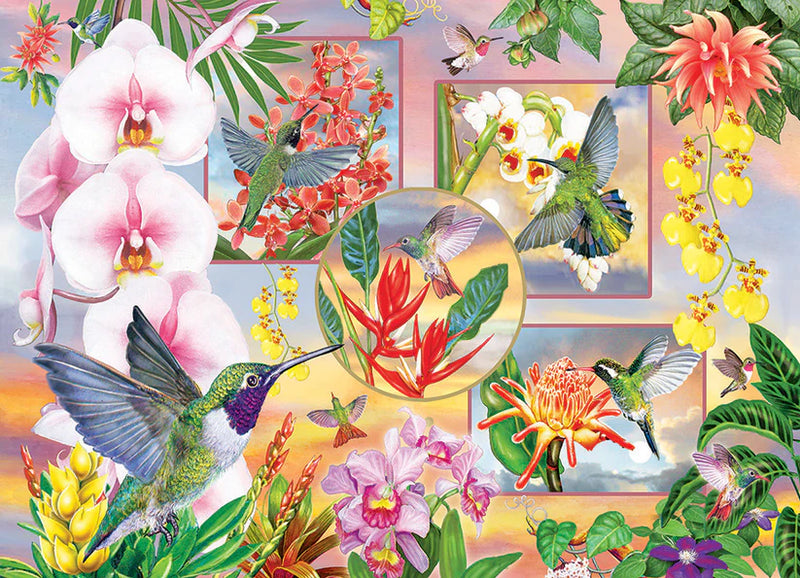 Cobble Hill - Puzzle de 500 pièces - Magie des colibris