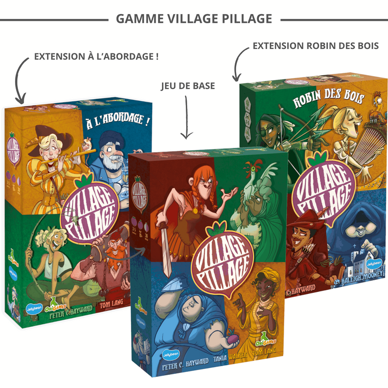 VILLAGE PILLAGE - À L'ABORDAGE