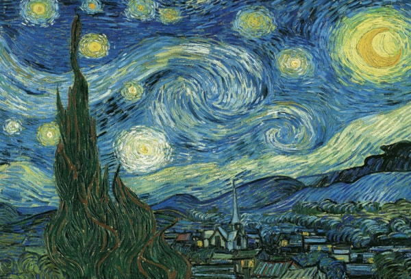 Eurographics - Puzzle de 5000 pièces - Nuit étoilée - Puzzles Vincent Van Gogh