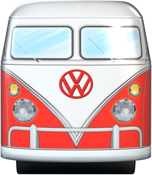 Eurographics - 550 Piece Jigsaw Puzzle - VW Bus, Tin - Road Trips