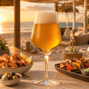 Masterbrew Amber Beer Glasses (2-Pack) | 410 mL / 14 oz – lifestyle or serving view