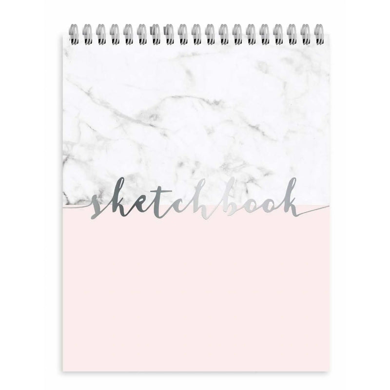 SKETCHBOOK - LARGE - WHITE MARBLE