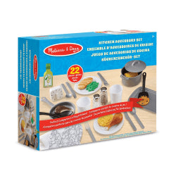 Melissa & Doug 22-Piece Kitchen Accessory Play Set