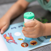 Melissa & Doug Sticker Wow! Dino activity pad and Olive sticker stamper – view 3