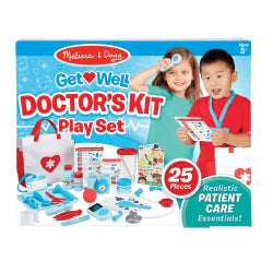 Melissa & Doug 25-piece Get Well Doctor's Kit play set