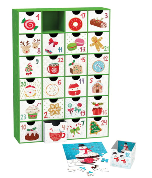 Eurographics - Advent Calendar - Sweet Christmas, 24 Jigsaw Puzzles
