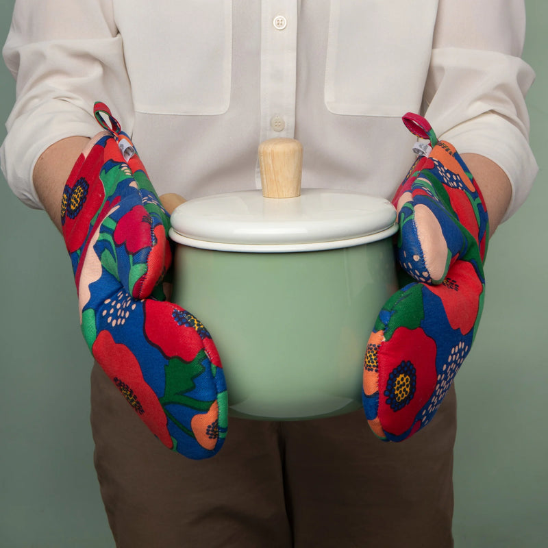 Danica Jubilee - Gants de cuisine Poppy (lot de 2)