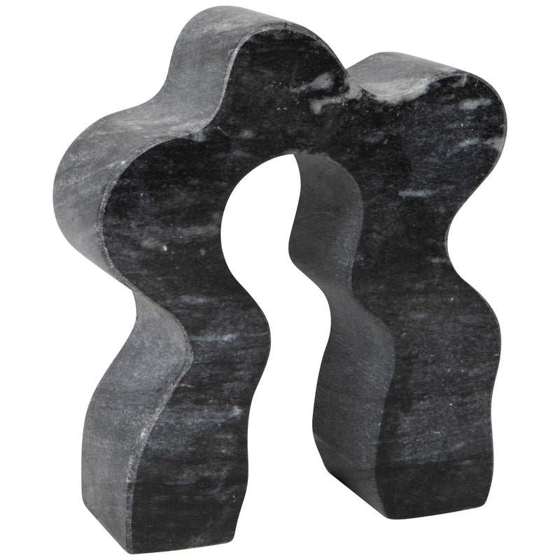 Heirloom - Wave Marble Bookend