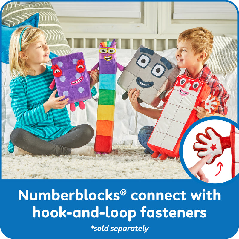 hand2mind - Numberblocks - Peluche Dix les copains joueurs