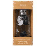 Danica Studio - Swan Song Glass Tea Infuser Bottle