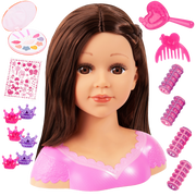 CHARLENE SUPER MODEL: BROWN HAIR & EYES