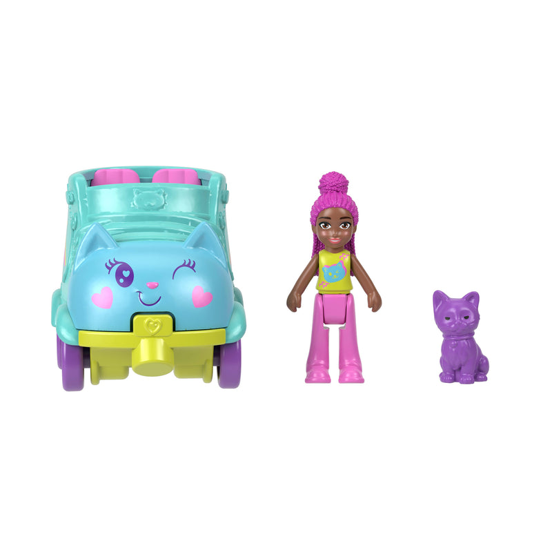 Polly Pocket - Pollyville Figue et voiture