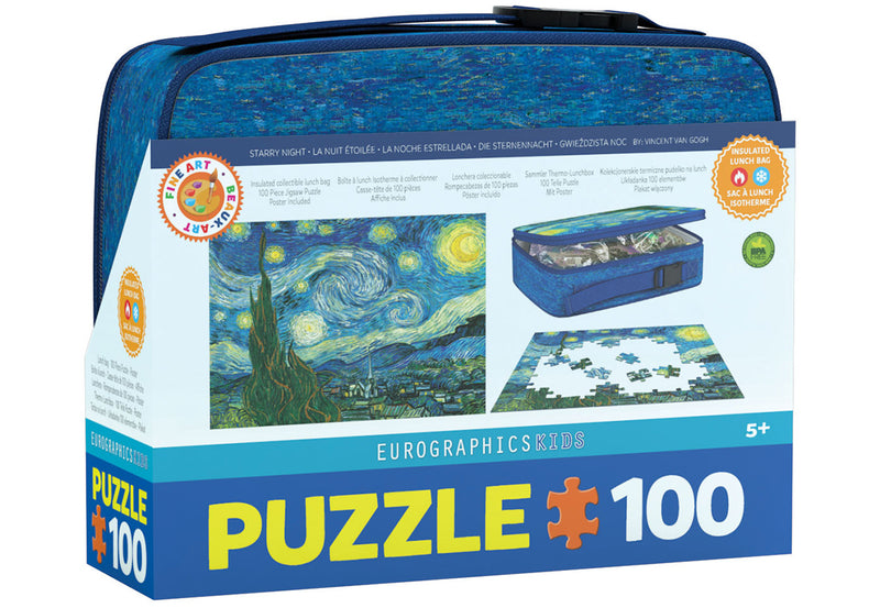 Eurographics - Starry Night Lunch Bag (LUNCH BAG 100-Piece Puzzle) - Limolin 