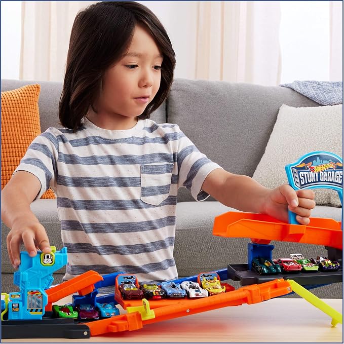 Hot Wheels - City Stunt Garage Playset