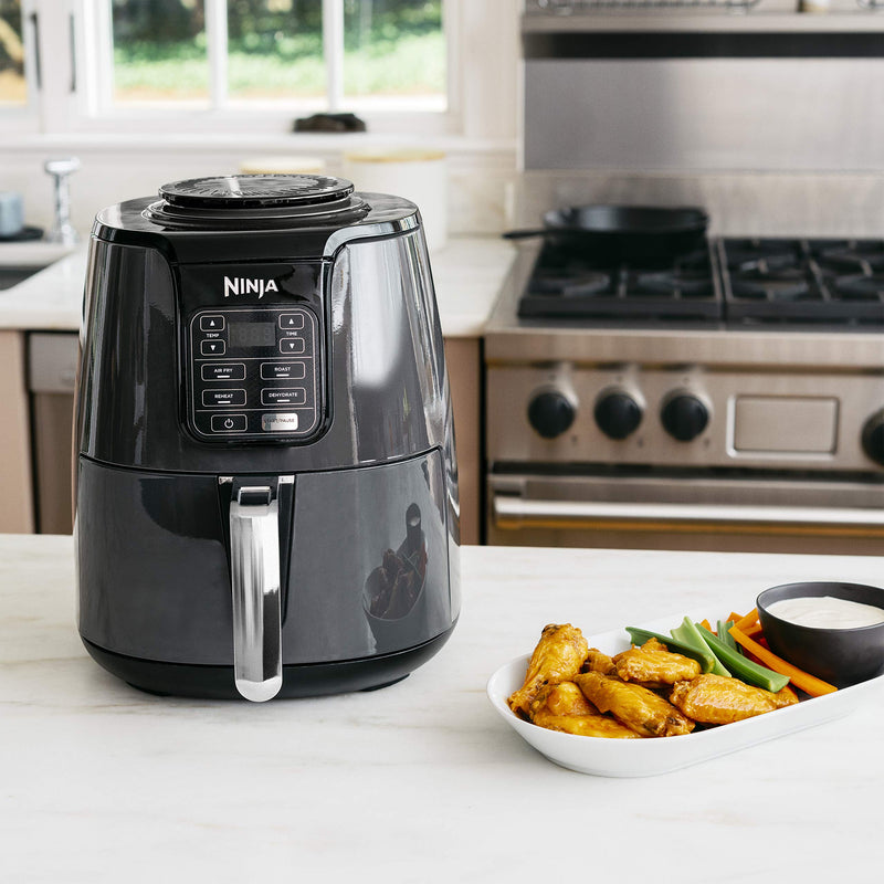 Ninja Air Fryer AF100C, 4 qt., Charcoal Grey