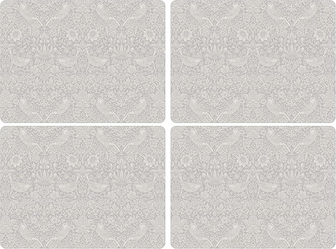 Pimpernel - Morris: Strawberry Thief (Lot de 4) Napperon 40x30