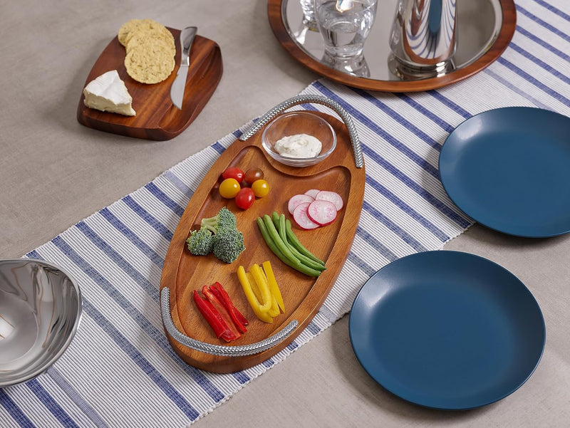 Nambe - Plateau de bar Vie 14,75"