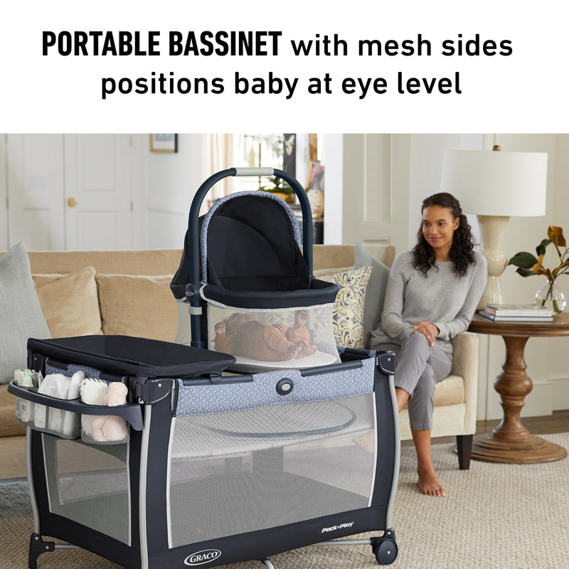 Graco - Pack 'n Play Day2Dream Bassinet Playard - Rainier