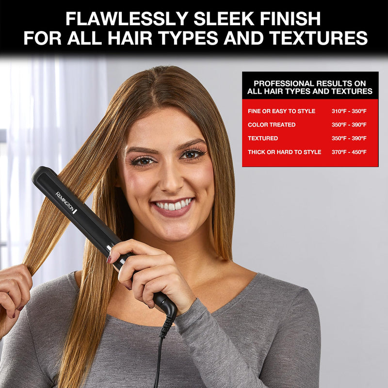 Remington Anti-Static Flat Iron S5500, 1 in., Purple