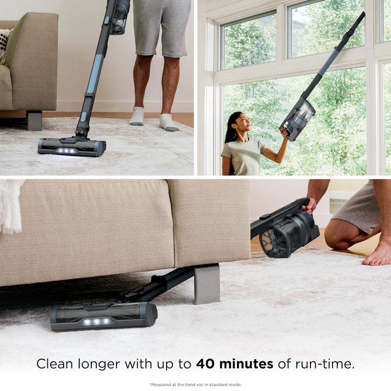 Shark Pet Cordless Stick Vacuum IX141AMZ, Ice Blue