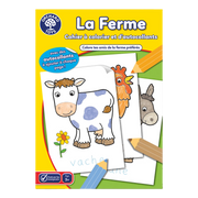 Orchard Toys - Cahier de coloriage et autocollants | La ferme