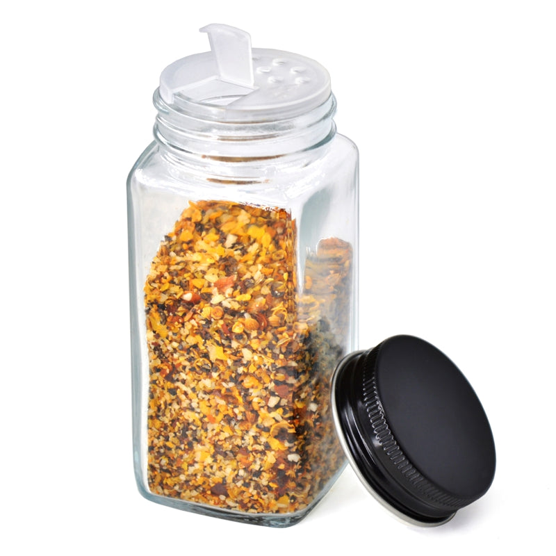Danesco - Pots à épices et étiquettes - lot de 12