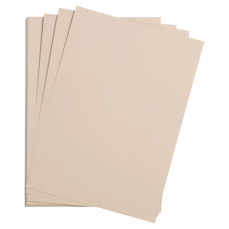 Clairefontaine Etival Color Light Grey drawing paper – 160 gsm, 50 × 65 cm