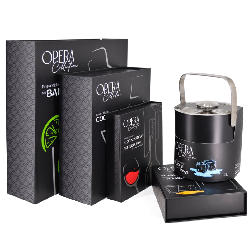 Natural Living - OPERA 4-piece Flask Set