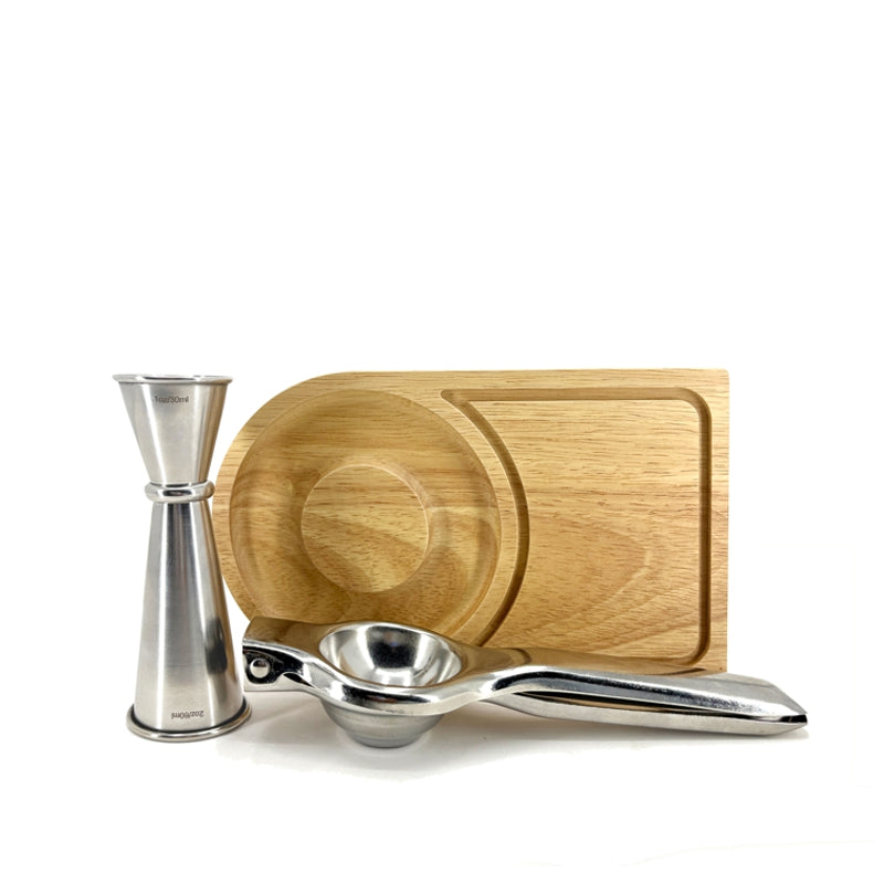 Natural Living - Opera - Margarita Set (3-Piece) — Margarita set contents.