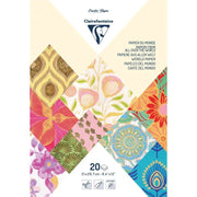 Notepad with papers from around the world 20 sheets  A4