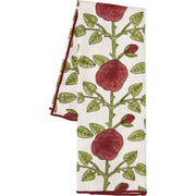 Danica Studio - Rose Briar Block Print Dishtowel