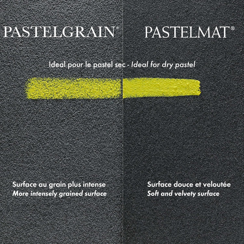 Pastelmat Pad N°6 360G anthracite  12 Sheets (7.1 x 9.4 in)