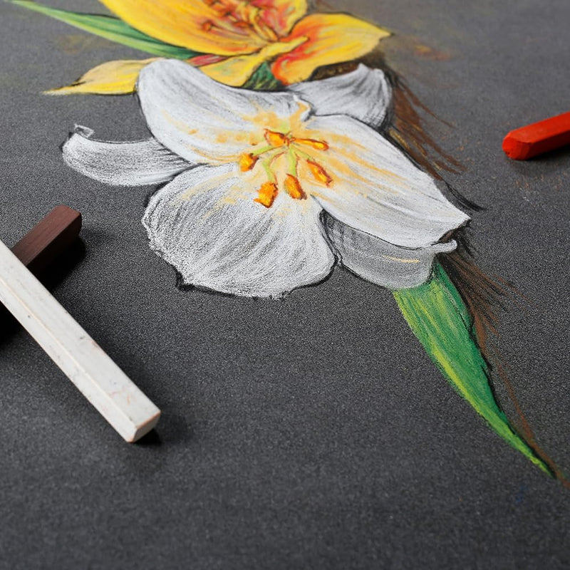 Pastelmat Pad N°6 360G anthracite  12 Sheets (9.4 x 11.8 in)