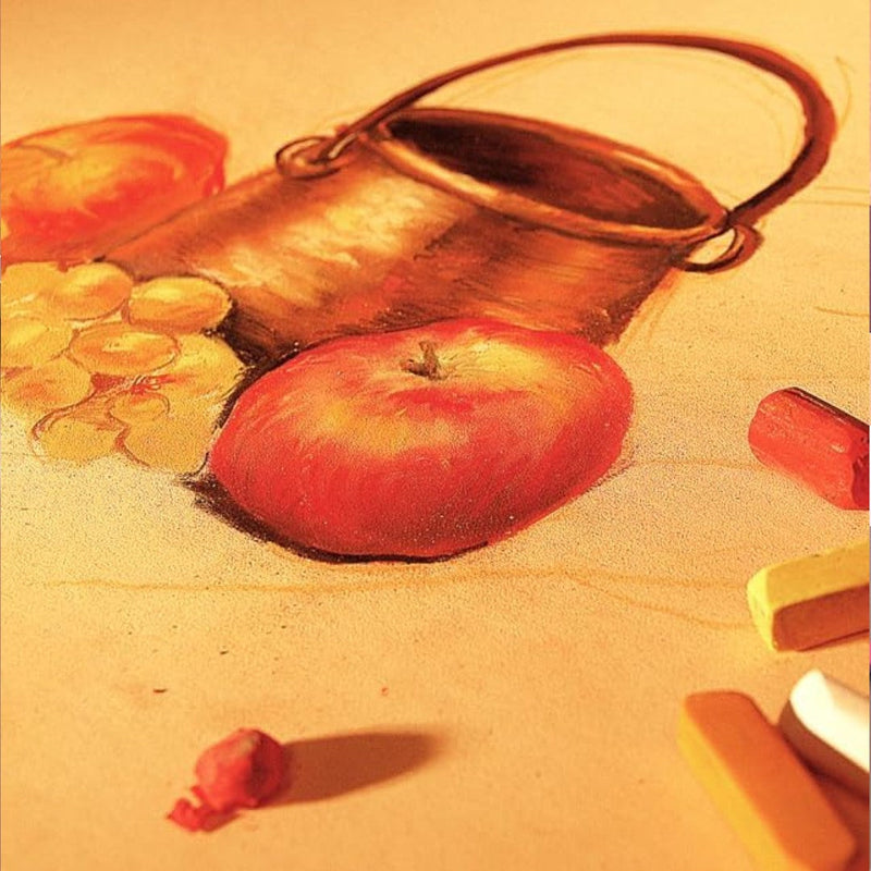Pastelmat Pad N°2 360G  assorted  12 Sheets (9.4 x 11.8 in)
