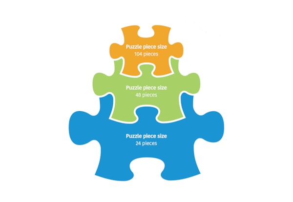 Eurographics - 24 Piece Connecting Piece | 6-Pack