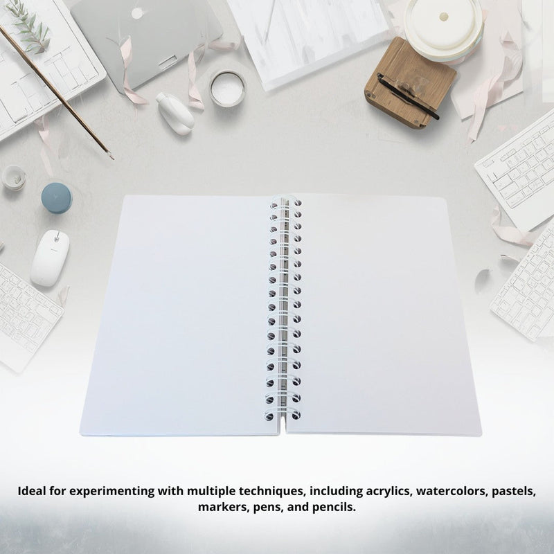 Sketchbook Media Mix wirebound 60 sheets 160G (87.8 x 12 in)