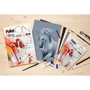 Paint'On 250G N°6 assorted Pad 24 sheets A3 (11.7 x 16.5 in)