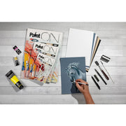 Paint'On 250G N°6 assorted Pad 24 sheets A3 (11.7 x 16.5 in)
