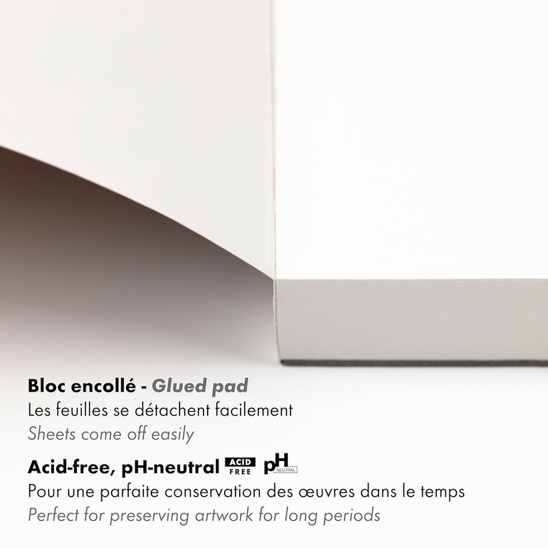 Aquapad glued pad 300G 50 sheets A6 (4.1 x 5.8 in)