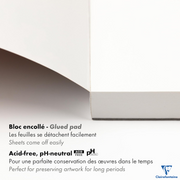 Goldline Aqua 300G medium fine grit white50 sheets A4